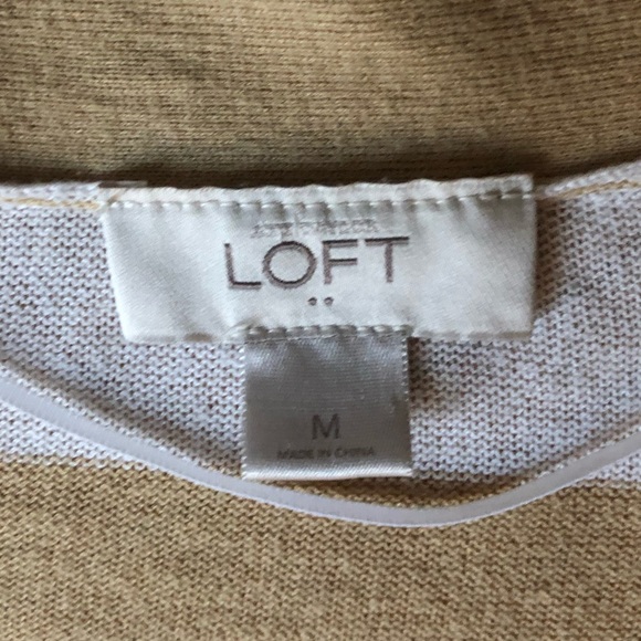 LOFT Striped Cardigan - Picture 3 of 5